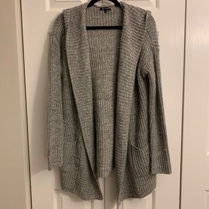 Pink Clover Hooded Cardigan